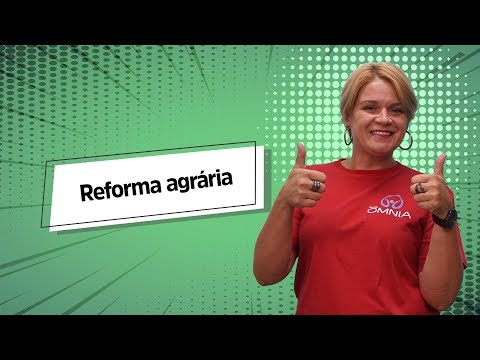 Vídeo: Diferença Entre Reforma Agrária E Reforma Agrária