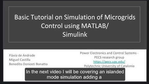 Microgrids Control Simulation #4: Islanded / Network-forming converter (primary control)
