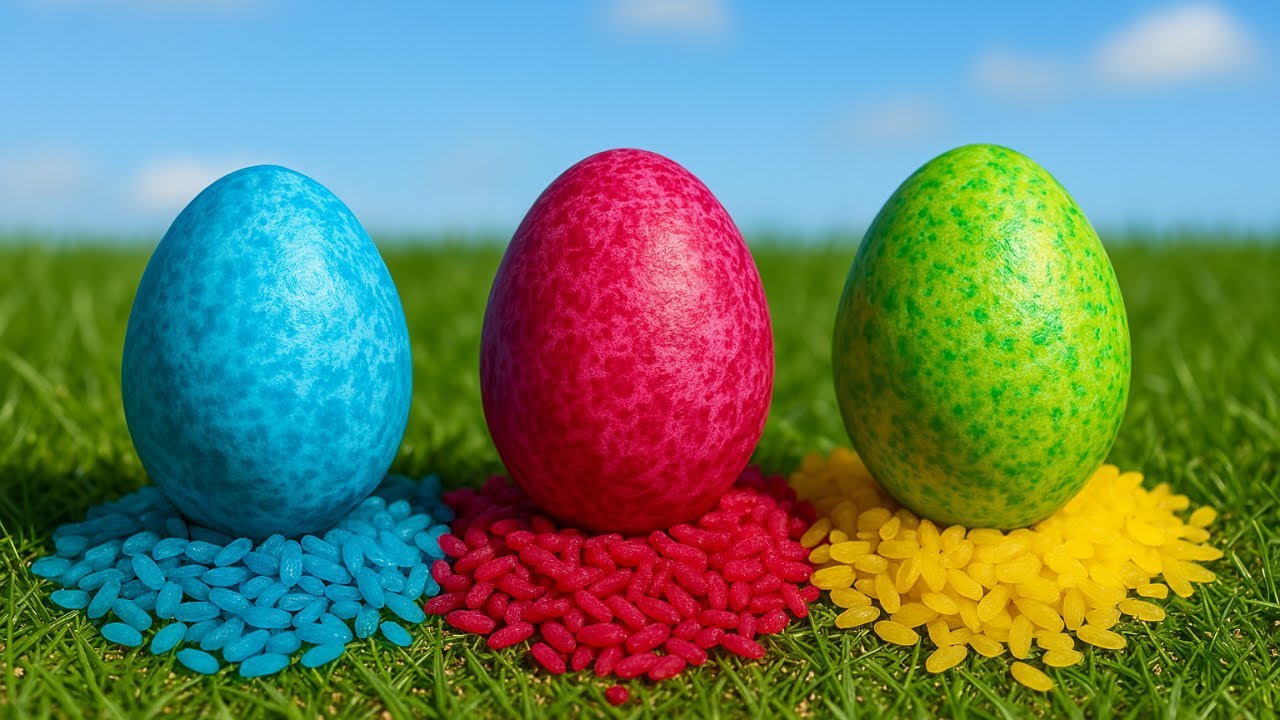 БОЯДИСВАНЕ НА ЯЙЦА 2025 🐣 | Най-Лесната и Красива Техника за Великденски Яйца!