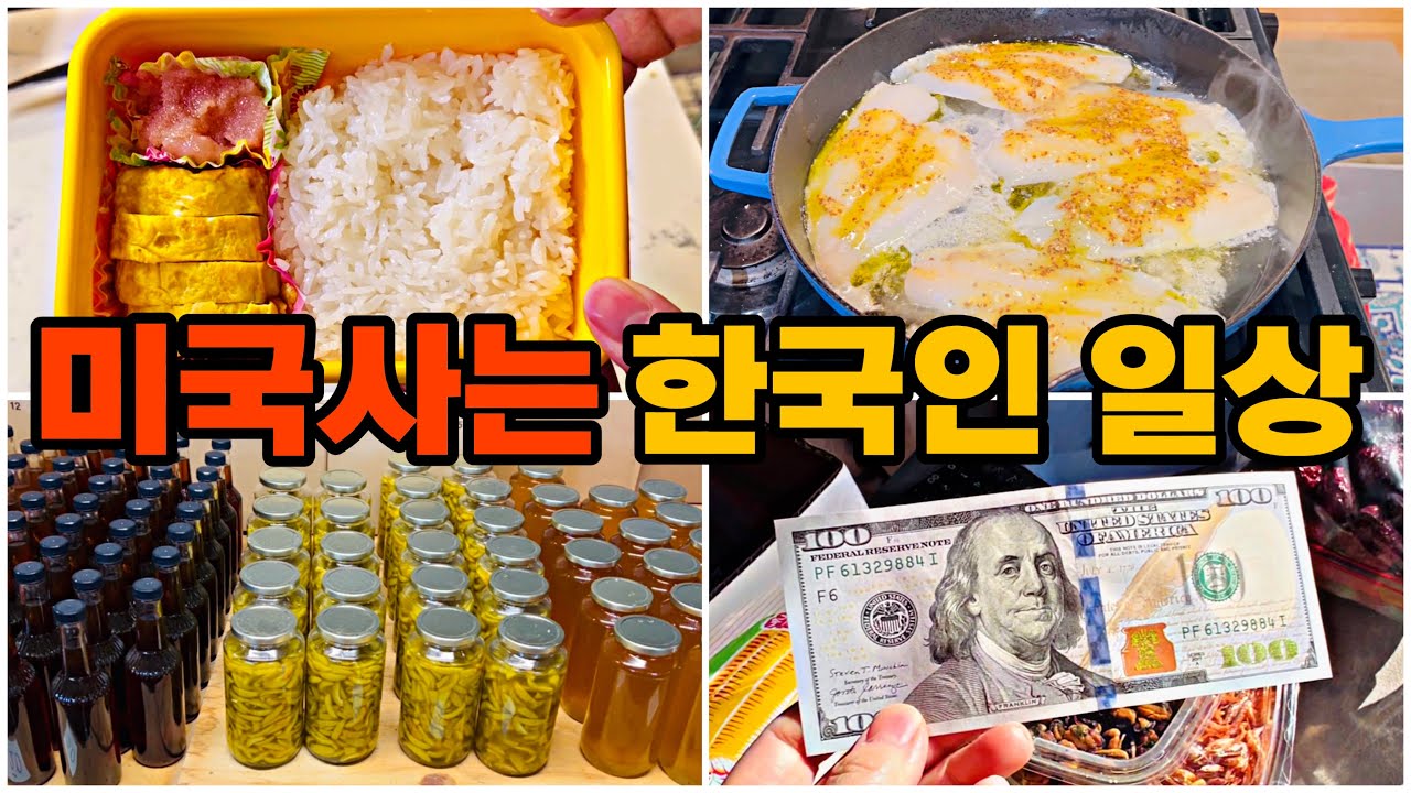 Korean mom’s cooking 김장용 배추,무,고추가루,젓갈 파는 미국농장 펜실베니아.미국사는 한국인 일상.학교 도시락 만들기