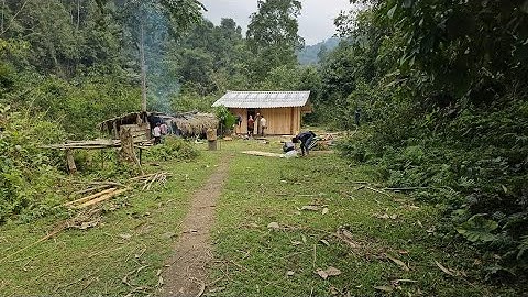 Bà Cụ 70 tuổi sinh tồn trong rừng ngôi nhà mới đã hiện ra bên suối ối rồi ơi. nguyễn Tất Thắng