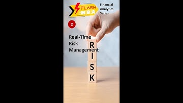 How AI facilitates Real Time Risk Management #aifintech
