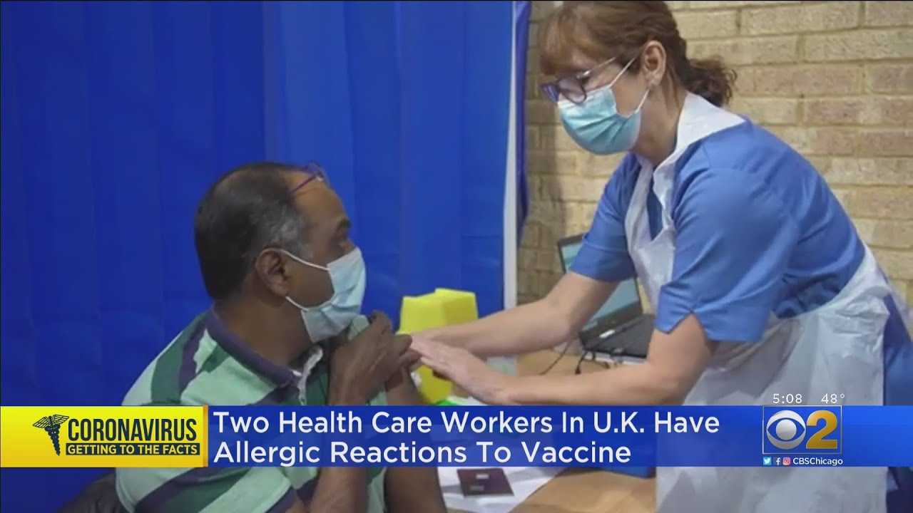 Two Health Care Workers In UK Have Allergic Reaction COVID-19 Vaccine