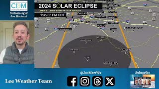 Heres where the clearest sky will be in Texas for Mondays solar eclipse | Joe Martucci reports