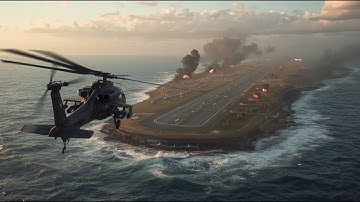 Ukrainian Attack Helicopter Destroying Russian Targets – ARMA 3 Cinematic