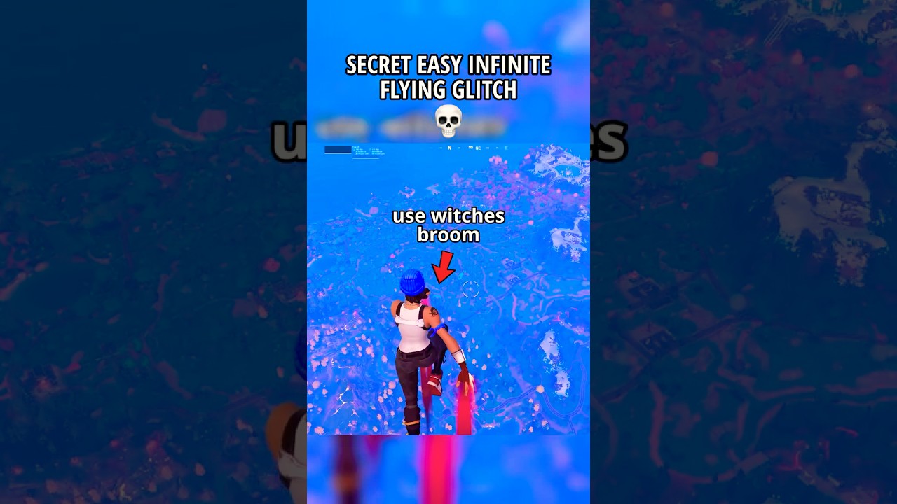 SECRET EASY INFINITE FLYING GLITCH TECH in Fortnite Season 4... 💀 