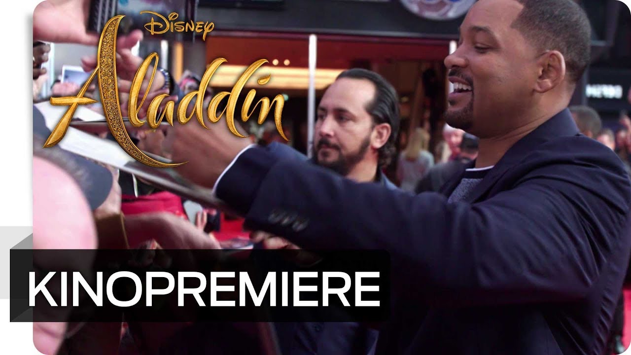 Aladdin Will Smith Rockt Den Roten Teppich In Berlin Disney Hd