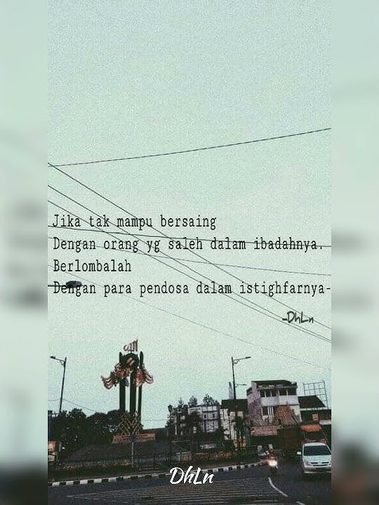Muhasabah diri (story wa)