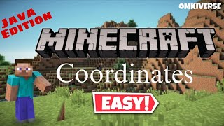 How to turn on coordinates in Minecraft Java (HINDI)