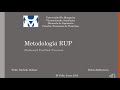 Metodología RUP (Proceso Racional Unificado)