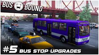 Making HUGE Progress With Bus Stop Upgrades | Bus Bound Episode 5 Wealth