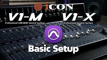 V1-M DAW Controller & V1-X DAW Control Expander Basic Setup with Pro Tools