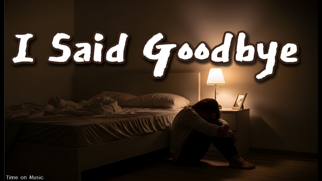 I Said Goodbye | 잘 가라 해놓고 더 아픈 이별 피아노 발라드