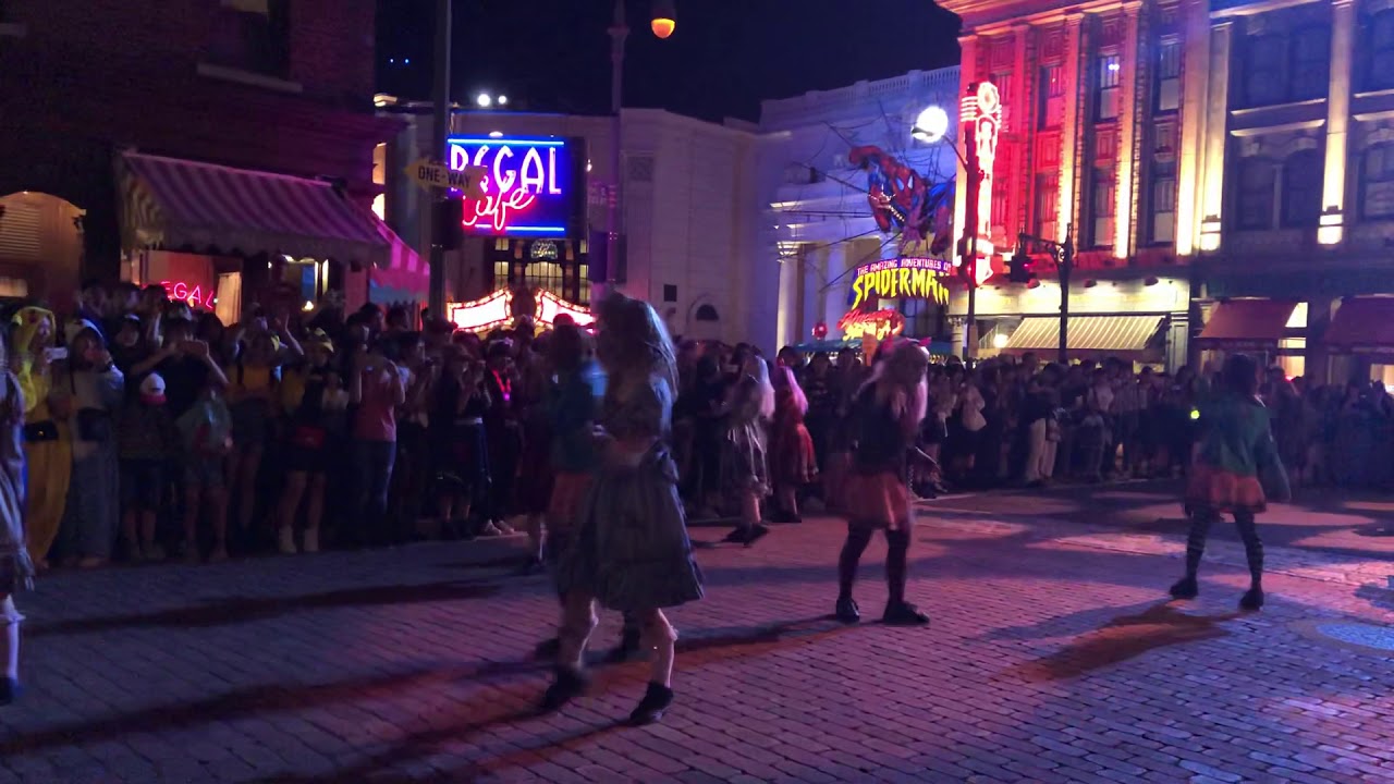 2018/10/8 USJｿﾞﾝﾋﾞﾓﾌﾞ(ｱｲﾄﾞﾙ)