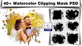 Photoshop Mask Effect & Frame Tutorial 🔥 | Easy Editing with Free Download | Hindi