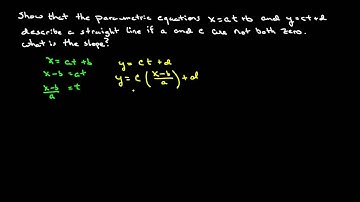 Video 277 Ch 2 Sec 4 Ex4 Proof with Parametric Equations 20121607