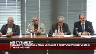 ΣΥΝΕΝΤΕΥΞΗ ΑΜΑΝΑΤΙΔΗ & ΤΑΣΚΑ ΓΙΑ ΤΑ ΣΗΜΑΝΤΙΚΑ ΕΡΓΑ ΤΗΣ Π.Ε ΦΛΩΡΙΝΑΣ