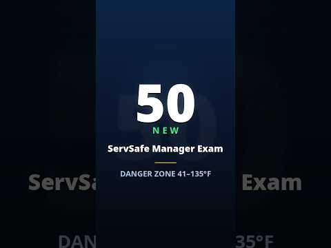 ServSafe Exam 2026 | The Temperature Trap Question 🧊🔥