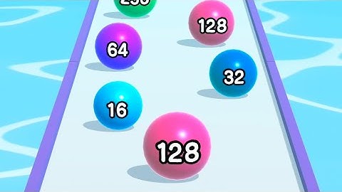 Ball Run 2048 - All Levels Gameplay Android, iOS ( Levels 448-451)