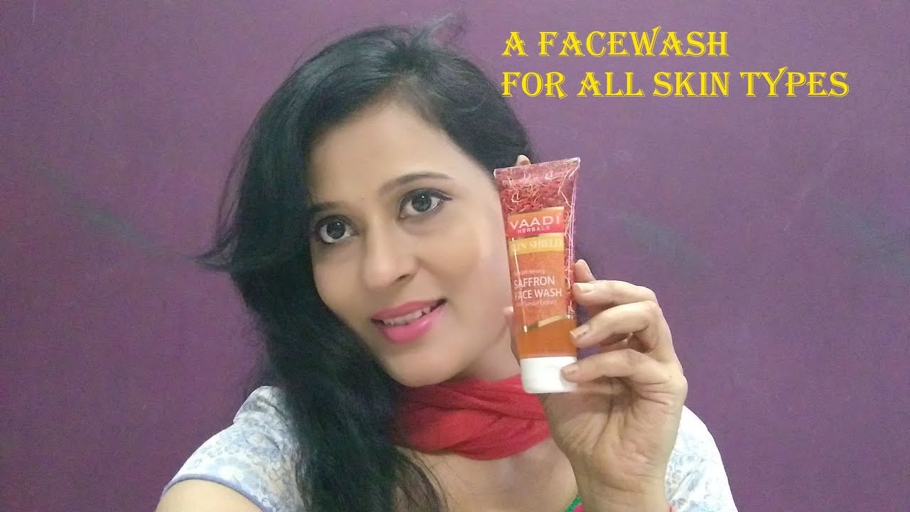 vaadi saffron face wash