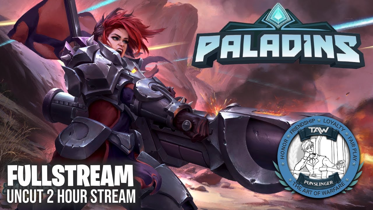 Paladins – From Stealth Assassin to Beard-Wielding Builder [FULLSTREAM]