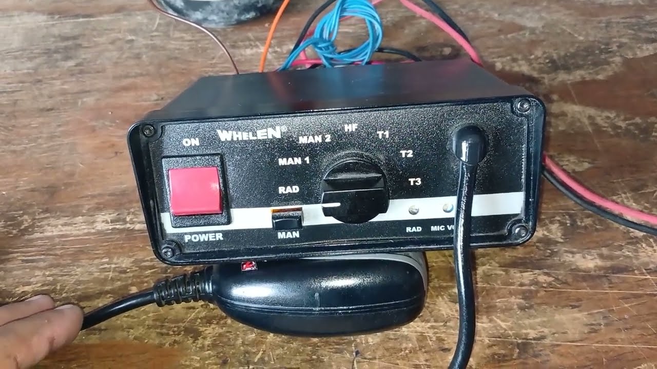 Whelen Siren, Model: 295SL100, with its fully functional latest