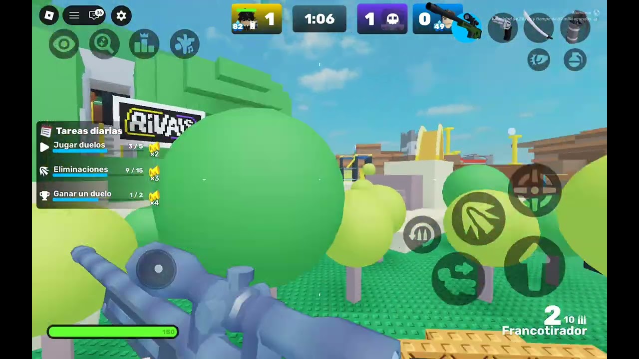 NUOVA PARTITA DI RIVALI ROBLOX