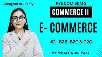 E- commerce #2 |FYBCOM SEM2 mumbai university| bcom commerce mu | #bcom #mumbaiuniversity #commerce