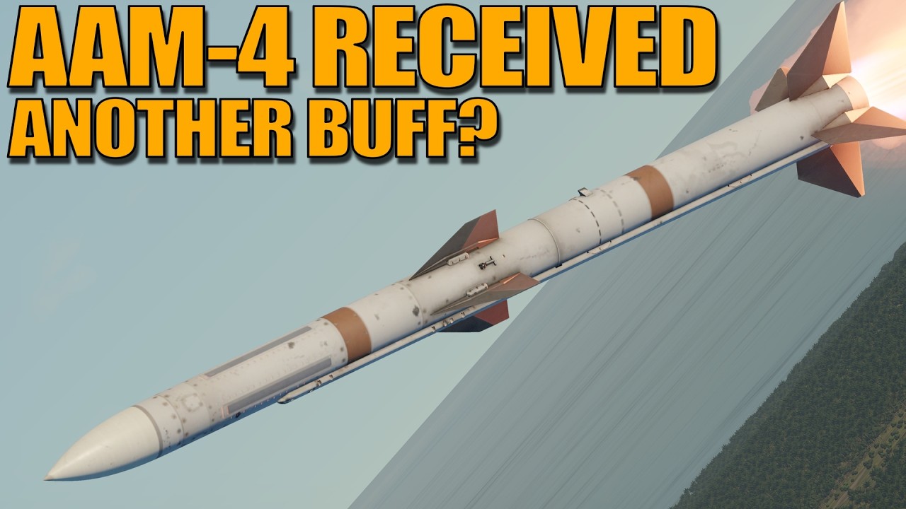 AAM-4 RECEIVED ANOTHER BUFF YESTERDAY on PATCH DAY? - War Thunder