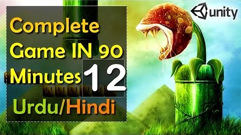 unity tutorial in urdu full game in 90 Min 12