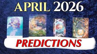 🔮 ⭐️ APRIL 2026 PREDICTIONS ~ MAIN INFLUENCES FOR WHAT WILL HAPPEN ~ pick a card reading