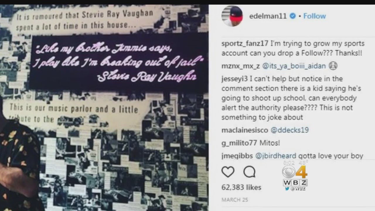 Julian Edelman helps close in on Michigan school threat