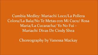 Cumbia Medley - Mariachi Divas De Cindy Shea - Dance Fitness / Zumba