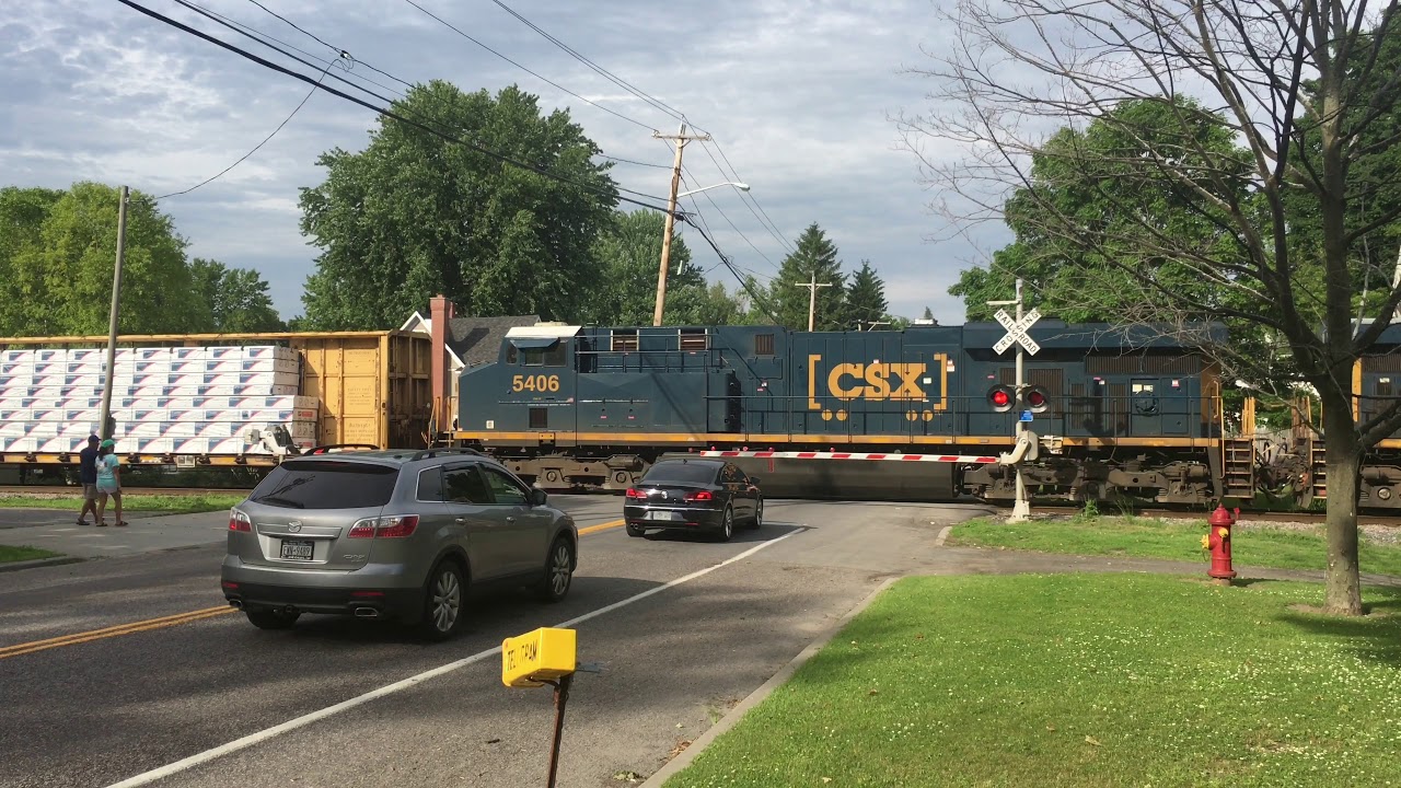 CSX Railroad at Fort Covington New York YouTube