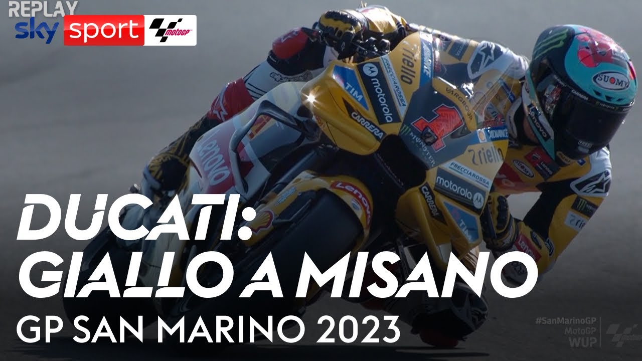 Ducati in giallo, livrea speciale per il GP a Misano | GP San Marino ...