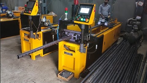 Scaffolding Pipe Punching Machine