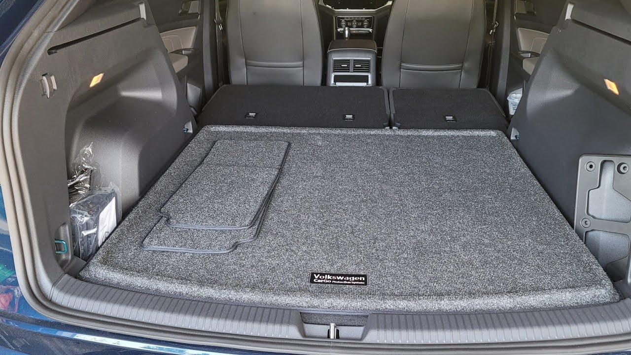 What are the two pieces of carpet in my VW Atlas Cross Sport for?