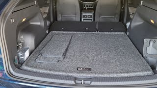 What are the two pieces of carpet in my VW Atlas Cross Sport for?