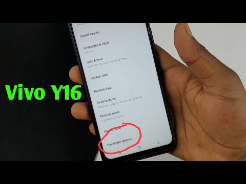 Vivo y16 developer option setting | how to enable developer option setting in Vivo y16 mobile