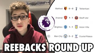 Reebacks round up - spurs drop more points and newcastle last min
winner v chelsea