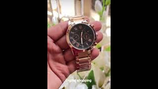 Fossil✅Men’s watch Roman figureAll working Chronos Quartz booking fast
