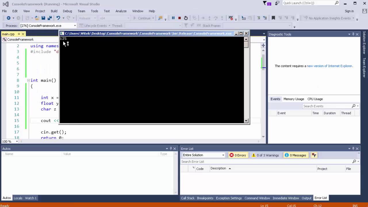 Programowanie C++11 - 03 - zmienne - YouTube
