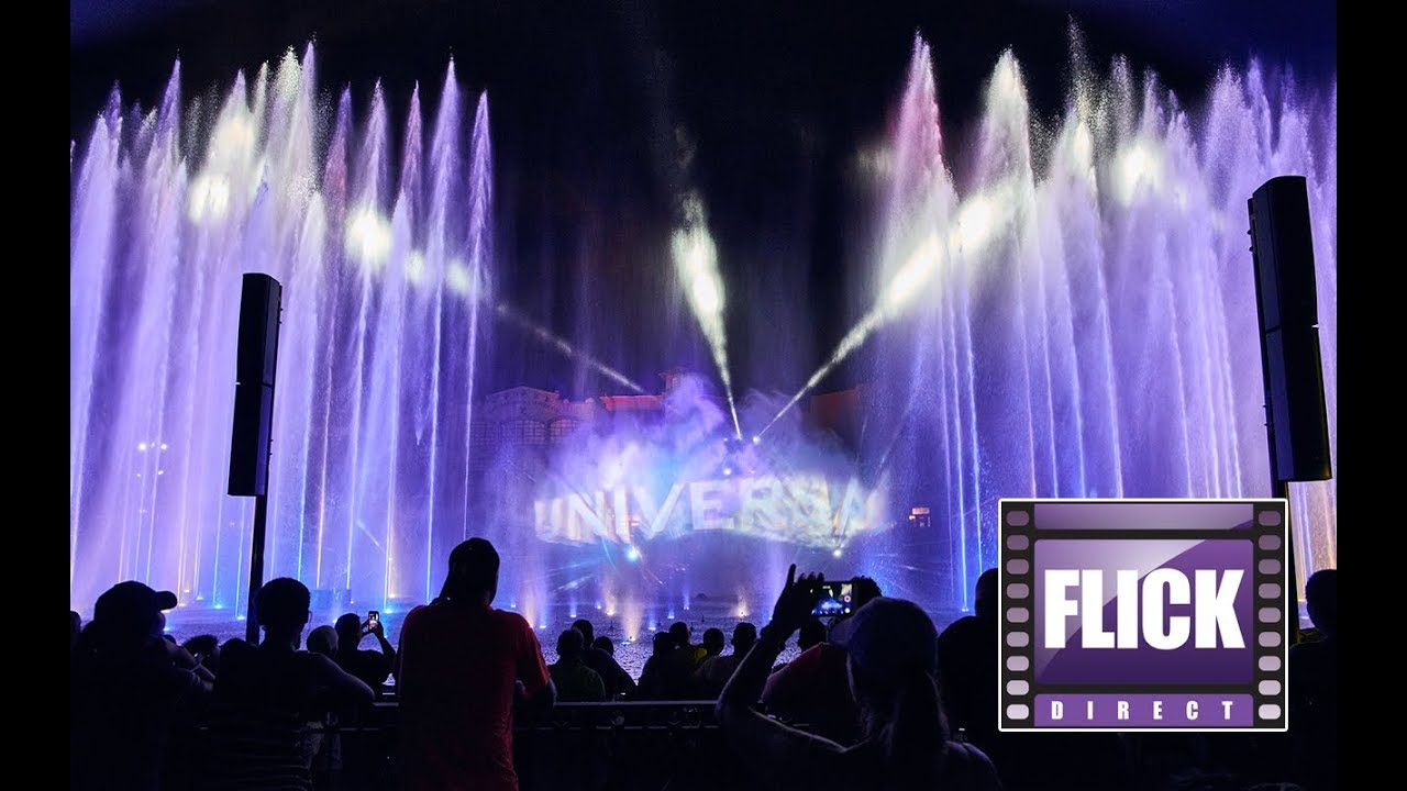 Experience The New Universal Orlando Cinematic Celebration Water Show