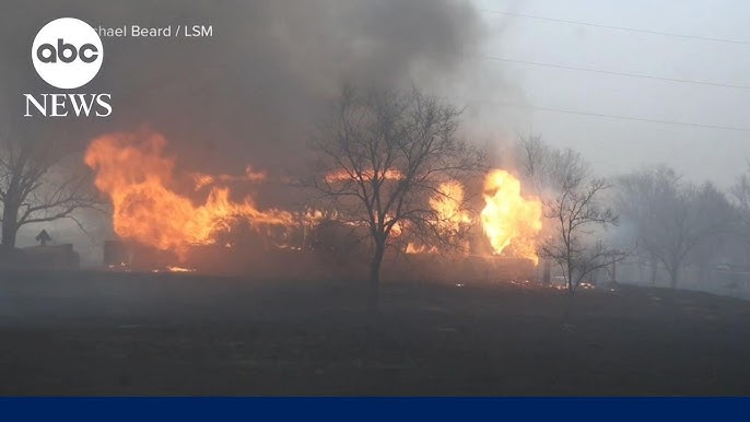 Wildfires Destroy Dozens Of Homes In Texas Panhandle