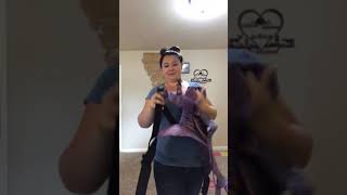 2Lambie Ocah Wrap Conversion Sscbuckle Carrier - Small Infant Front Carry