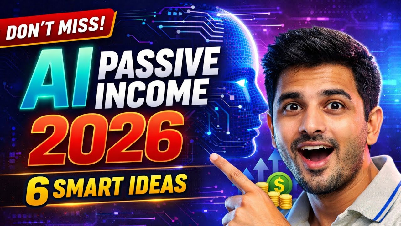 Online Passive Income Ideas 2026 | How To Make Money Online With AI ...