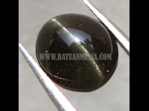 Zamrud kalimantan alias obsidian (Kaca alami alias natural glass). 