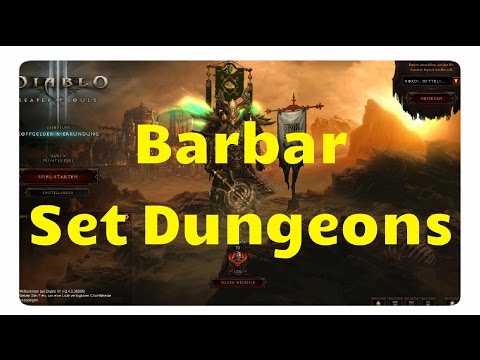 Diablo 3 - Barbar: Alle Setportale durchgespielt (Set Dungeons, Patch 2.4)