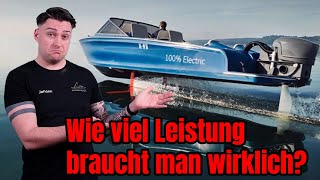 Wie viel kW braucht dein Boot?  Leistung von Elektrischen Bootsmotoren bestimmen