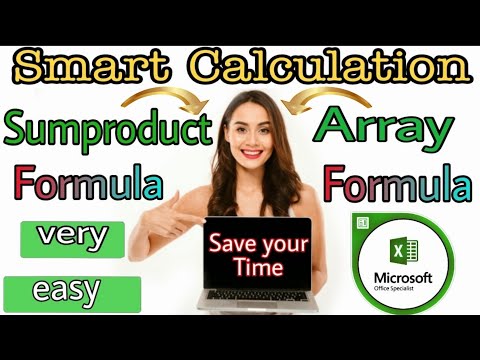 👍🏼Simple powerful🔥Formulas ||Sumproduct